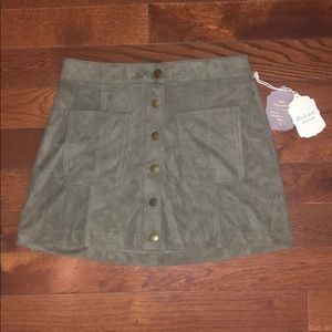 Altar’d state button up skirt